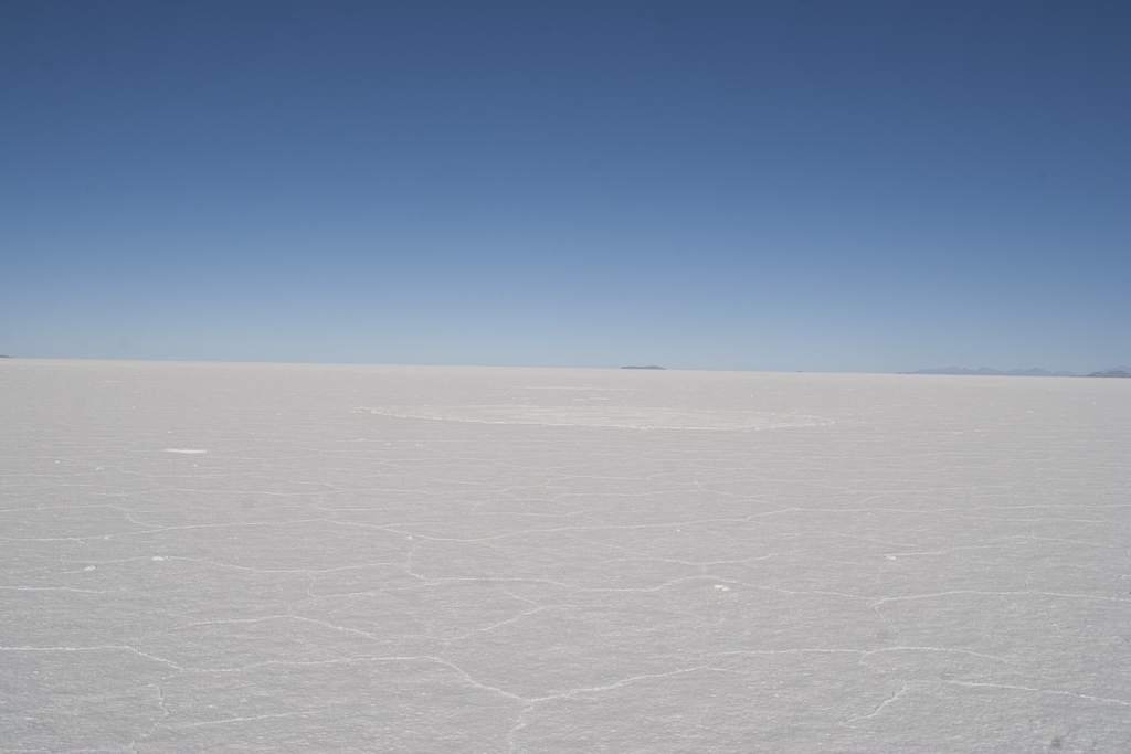 Récolte du sel, Salar de Copaisa, Bolivie - Salar de Coipasa