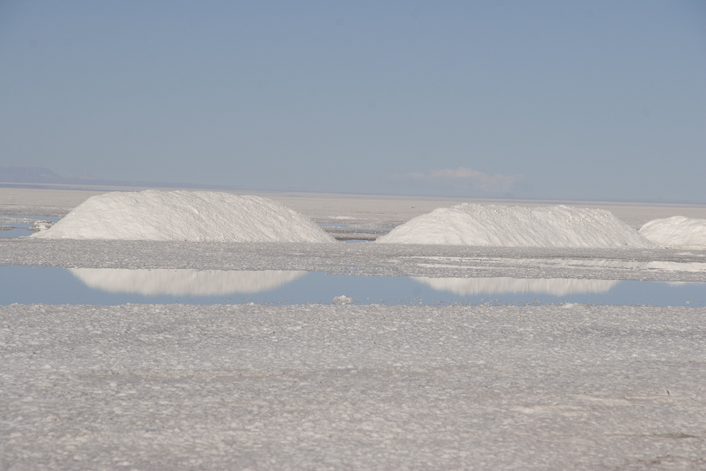 Récolte du sel, Salar de Copaisa, Bolivie - Salar de Coipasa