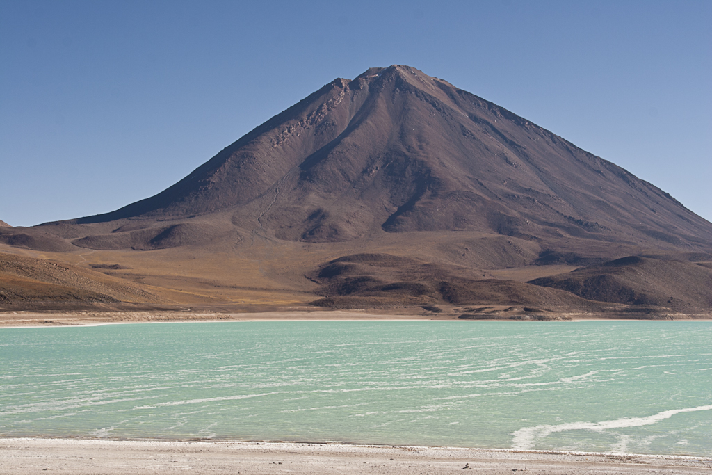 Laguna Verde et le Licancabur (5960m), Bolivie - Laguna Verde