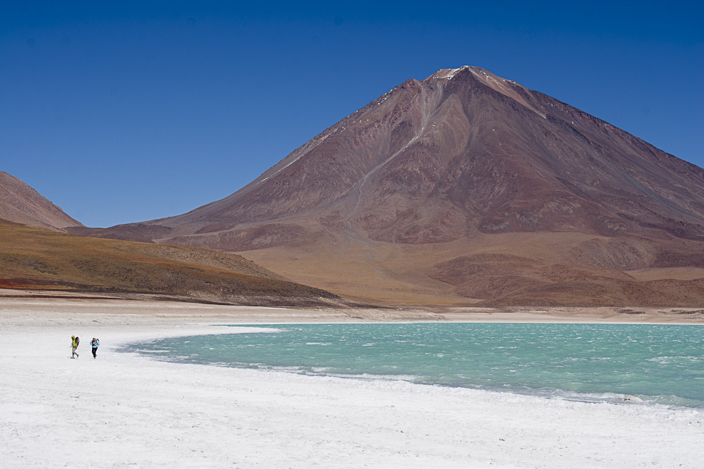 Laguna Verde et le Licancabur (5960m), Bolivie - Laguna Verde