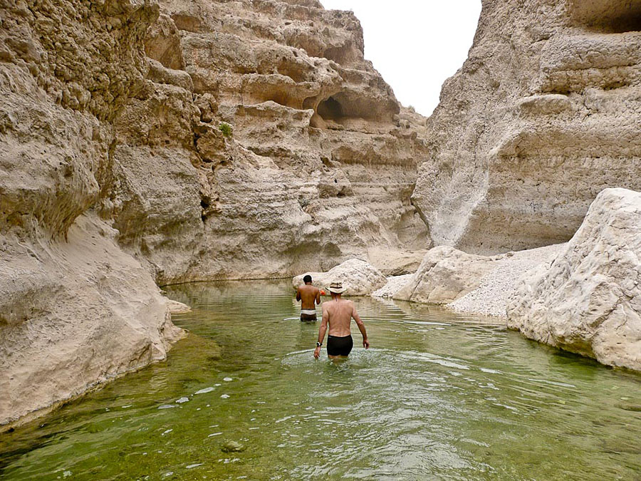 Cap vers le Wadi Shab