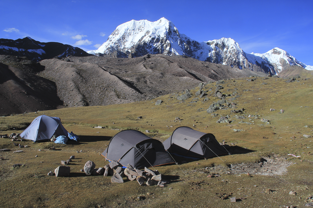 Un camp de rêve au bord des lagunes Ticclacocha