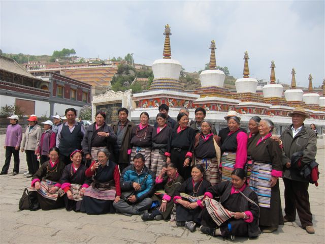 Arrivée dans le monde Tibétain