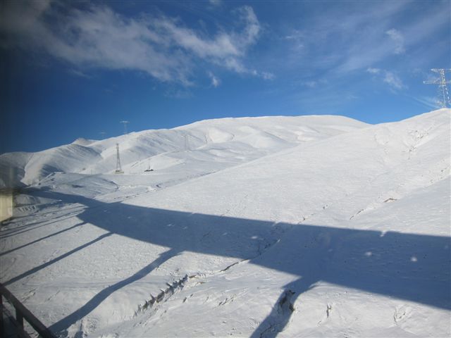 Au petit matin depuis le train du ciel - 5h du matin - 2868m - Le train du Ciel