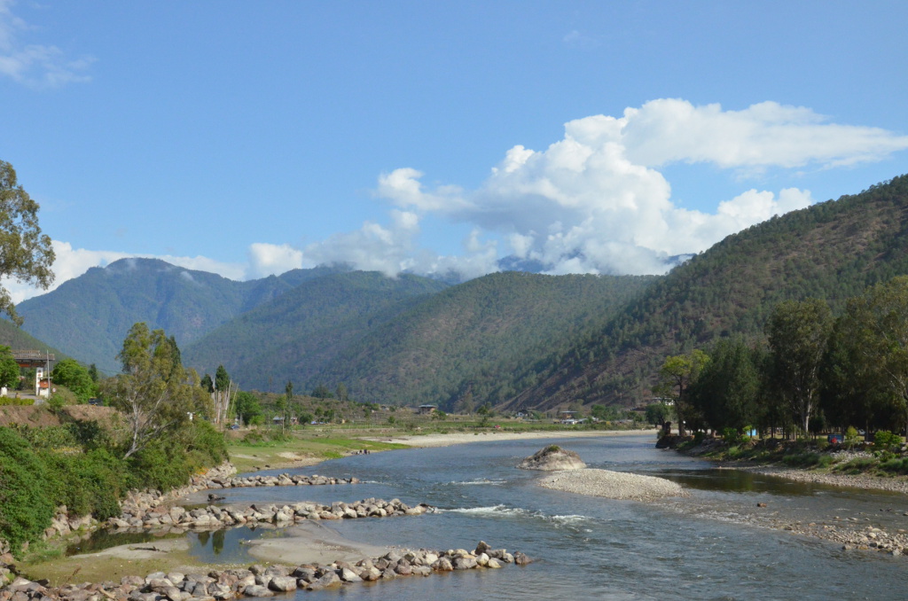 Dans la vallée de Punakha